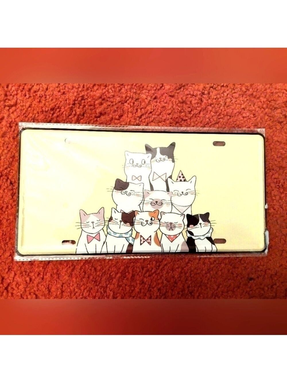 Purrrfect Kitty License Plate